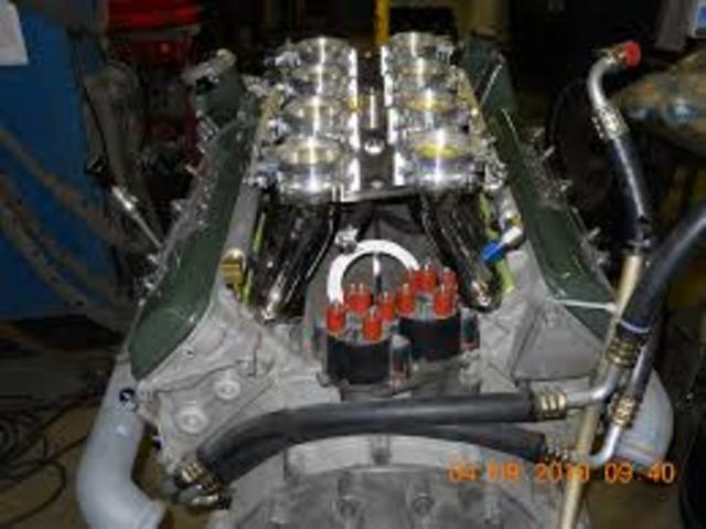 V8 engine