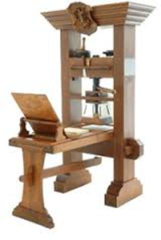 PRIMERA PRENSA DE PERIODICOS