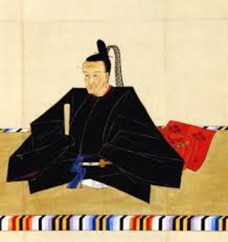 Tokugawa Ieyasu becomes shogun of Japan