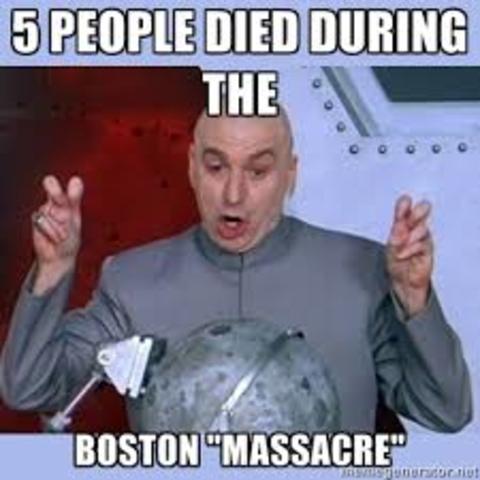 1770 Boston Massacre