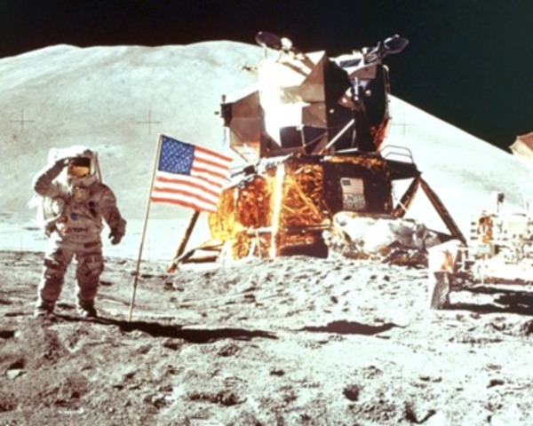 Moon Landing In The Eagle