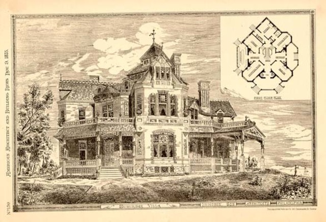 A Italianate house