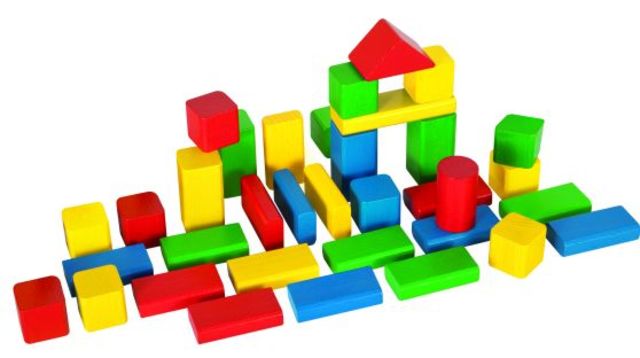 ξύλινα χρωματιστά