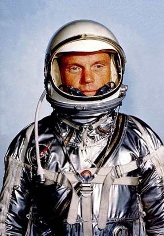John Glenn Orbits the Earth