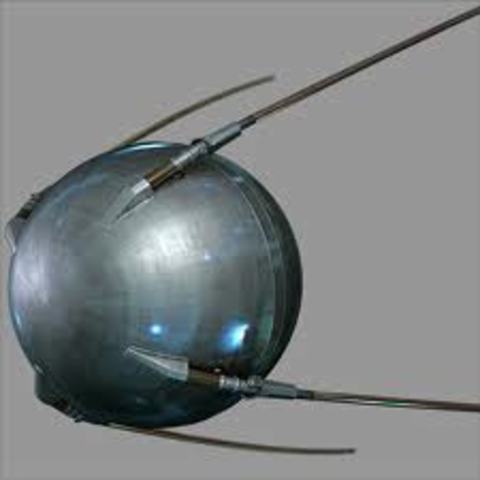 USSR launches sputnik 1