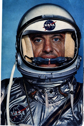 The U.S.A. Launched the First American into Space