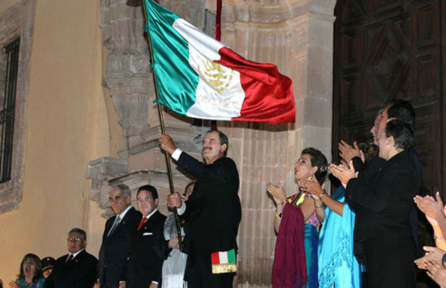 Grito de Independencia por Vicente Fox