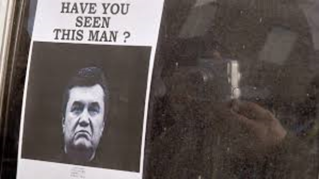 President flees the country