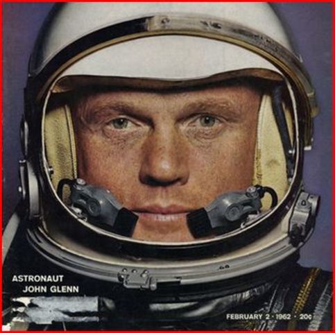 John Glenn, the Third American In Space, Orbits the Earth