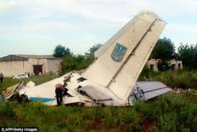 Shot down of Ukrainian plane