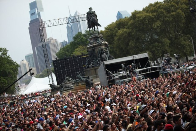 first "Made in America"music festival is held