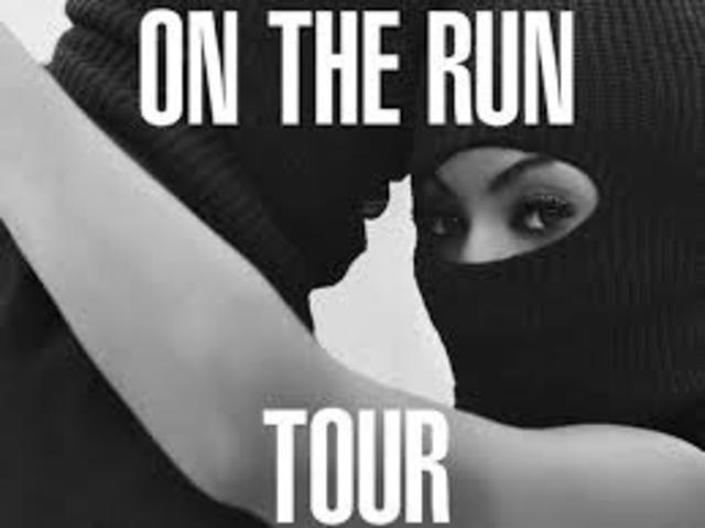 On thr run tour by beyonce and jay-z attracts crowds of 850,000