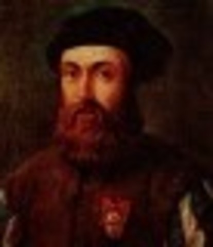 Magellan starts his "around the world"