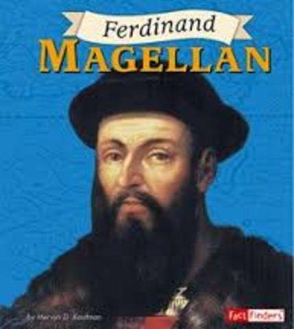 Magllan starts his "around the world" trip