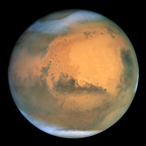 The First Picture of Mars
