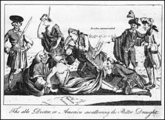 Intolerable acts or coercive acts