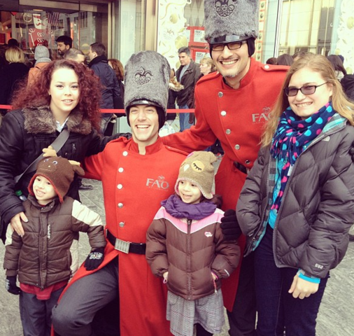 Twins visit NYC for their birthday!!