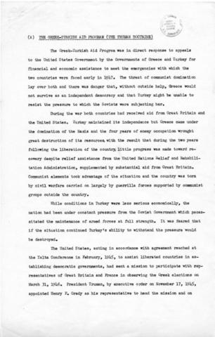 Truman Doctrine