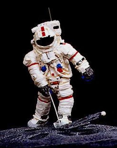 Alan Shepard Was the first man to hit a golf ball on the moon