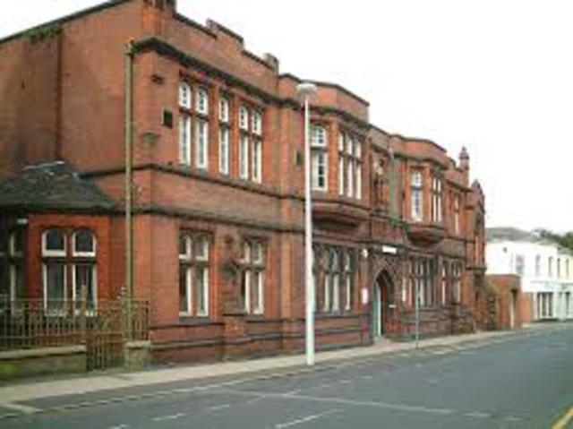 West Bromwich Grammar School Opened