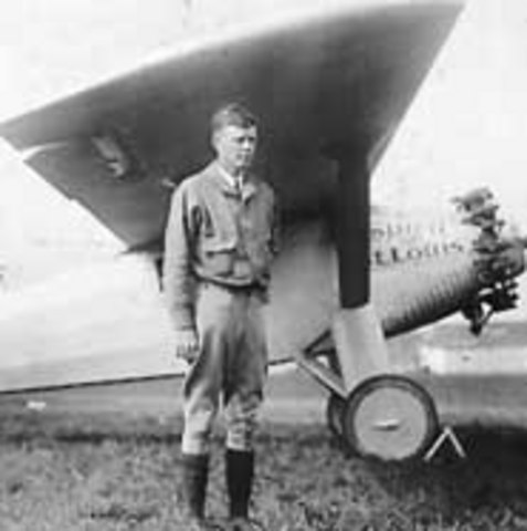 Lindbergh Crosses the Atlantic