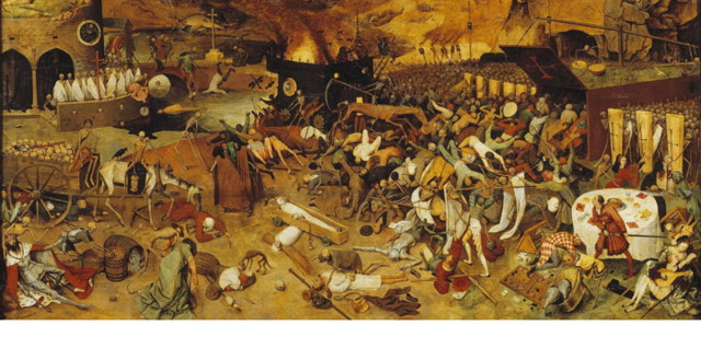 Black Death begins in Europe