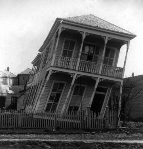 (6) Galveston, Texas Hurricane