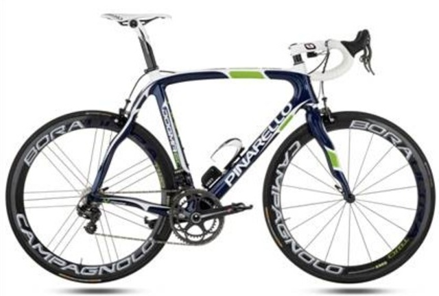 Bicicleta del común y futurista.