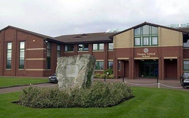 First day at Thomas Telford School