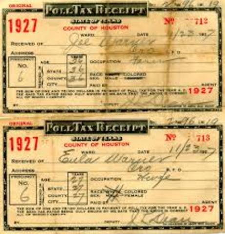 The 24th amendment is passed