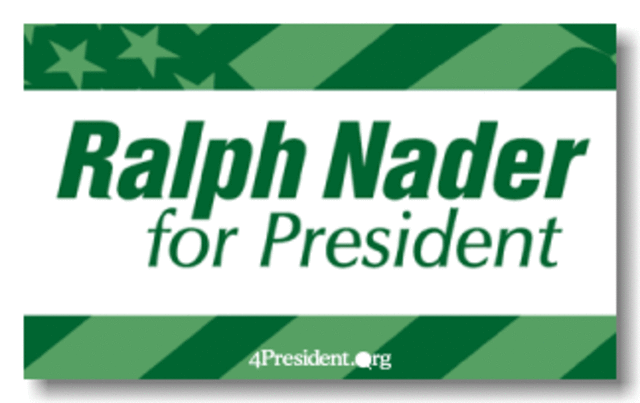 Nader For President!