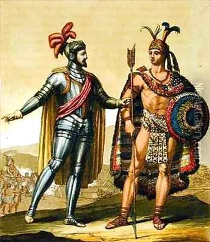 Cortez conquers the Aztecs