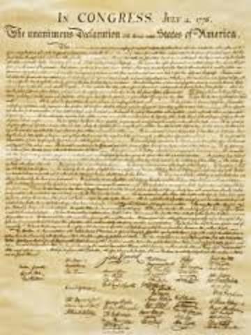 The Declaration of Independence 1776