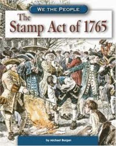 The Stamp Act of 1765