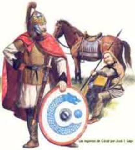 409 d.C. Invasión de los Visigodos