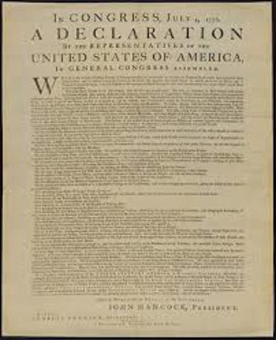 Declaration of independence