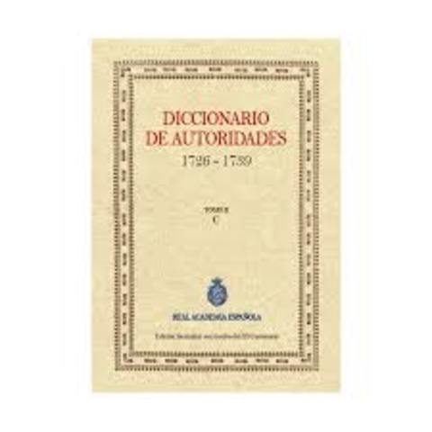 Diccionario de Autoridades