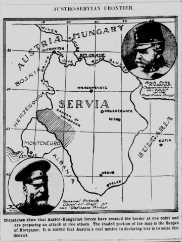 Austria-Hungary Declares War on Serbia!