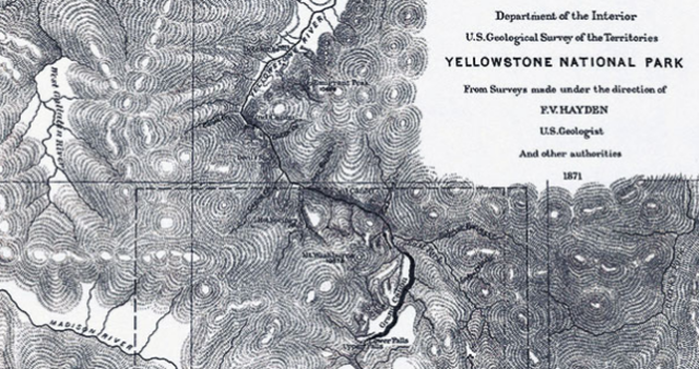 Republican-controlled 42nd Congress established Yellowstone as the first national park.
