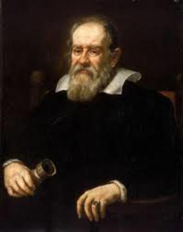 Galileo invents (improves upon) the telescope