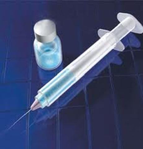 Louis Pasteur develops vaccines for diseases.