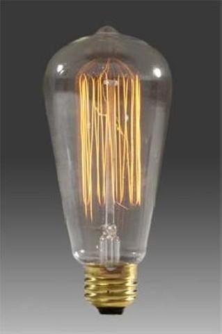 FIrst practical lightbulb