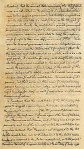 Alien and Sedition Acts