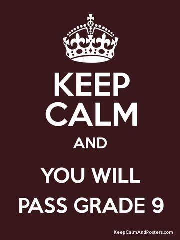 Pass Grade 9