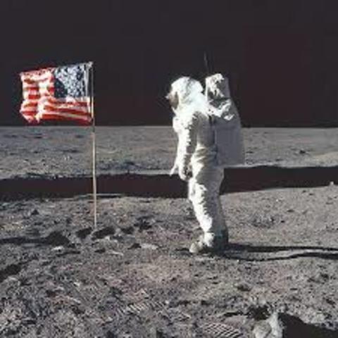 Neil Armstrong Becomes First Man to Walk on Moon (Americans)