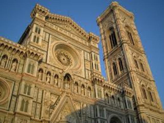 Florence Cathedral contructed by Filippo Brunelleschi