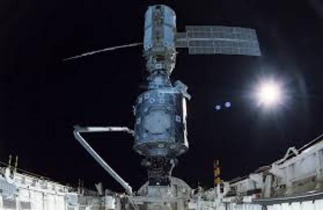 construction of the international space station