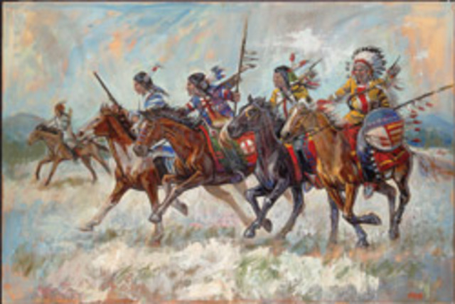 Apaches arrive in Texas