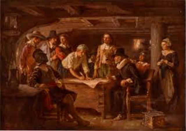 Mayflower Compact Wrtten