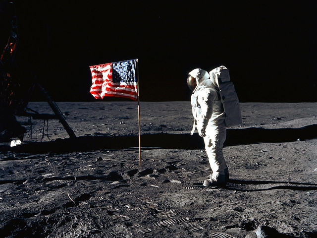 Apollo missions to the moon